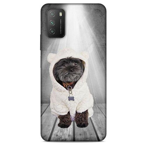 Lopard Xiaomi Poco M3 Uyumlu Kılıf Köpek Kıyafetleri (41) Tank Kılıf