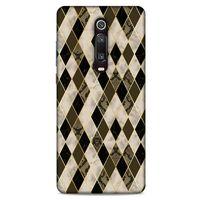 Mermer Desenli (2) Tema Kabı Bej Xiaomi Mi 9T Pro Kılıf