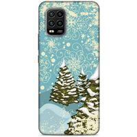 Xiaomi Mi 10 Lite Kılıf Snowix (29) Arka Koruma Kılıfı Yeşil Krem