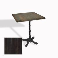 Dockers Çipa 1002 Döküm Ayak Kare Masa 60X60 cm - (Werzalit, Wermodin ve Allzalit Tabla) - Rocked