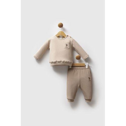 U.S.Polo U.S. Polo Assn 2 li Takım USB2587 Bej