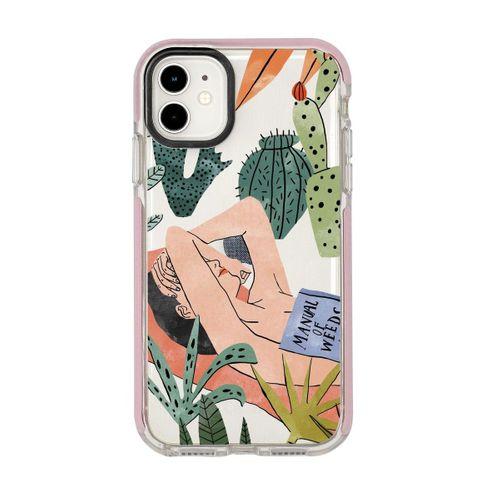 iPhone 11 Manual Of Weeds Candy Bumper Silikonlu Telefon Kılıfı