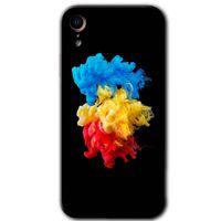 Potkal Hediye Fabrikası iPhone XR Kılıf HD Desen Baskılı Arka Kapak - Black 1