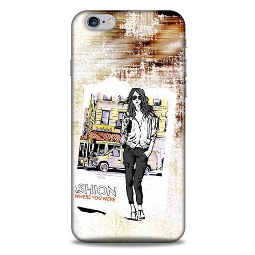 Sokak Modası 18 Apple Iphone 6S Plus Kılıf Desenli Silikon