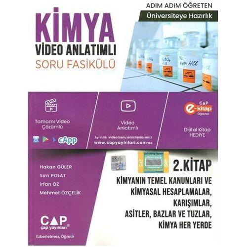 TYT Kimya 2.Kitap Konu Anlatımlı Soru Bankası Çap Yayınları