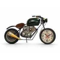 Motosiklet Tasarımlı Metal Duvar Saati Alk5790