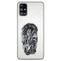 Lopard Samsung Galaxy M31s Uyumlu Kılıf Tattoo's (44) Tough Armor Kılıf Terazi