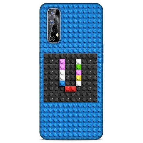 Lopard Huawei P Smart 2021 Uyumlu Kılıf BloX (35) Fit Design Kılıf V Harfi
