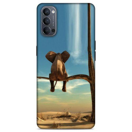 Lopard Oppo Reno 4 Uyumlu Kılıf Manipülasyon ☻ (3) Kapak Baskılı