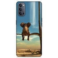 Lopard Oppo Reno 4 Uyumlu Kılıf Manipülasyon ☻ (3) Kapak Baskılı