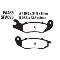 HONDA Honda Ön Fren Disk Balatası Sfa693 Fa465 Ask Crf 250L (13-21) 250 Rally (17-21)