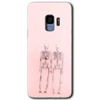 Galaxy S9 Kılıf HD Desen Baskılı Arka Kapak - Yaşayan Çift + Kırılmaz Cam