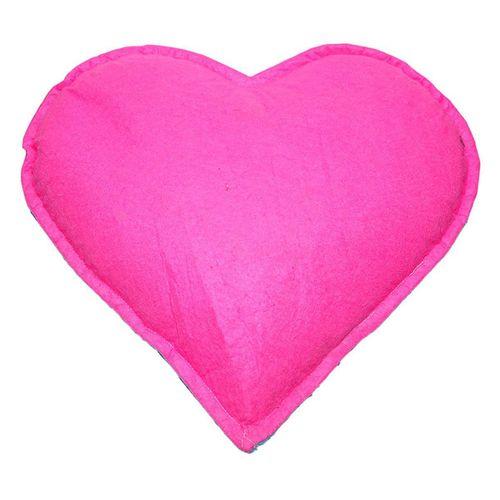 LokmanAVM Kalp Desenli Doğal Kaya Tuzu Yastığı Yeşil - Pembe 2-3 Kg