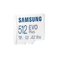 512GB SAMSUNG EVO PLUS MICROSDXC UHS-I U3 V30 A2 160MB/s MB-MC512SA/TR