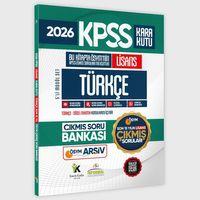 2026 FULLLisans KPSS Lisans Türkçe Kara Kutu ÖSYM Çıkmış Soru Bankası Son 15 Yıl(Sadece Lisans)