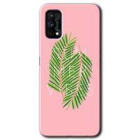 Realme 7 Pro Kılıf HD Desen Baskılı Arka Kapak + Temperli Cam - Summer Vibes