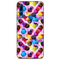 Huawei Y9 Prime 2019 Kılıf Pastel Renkler (42) Rugged Armor Kılıf Mor Pembe