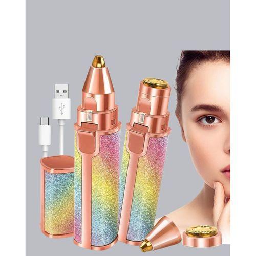 Mini Yüz Ve Kaş Epilatörü – 8000 Rpm Güçlü Motor Ve Paslanmaz Çelik Başlık