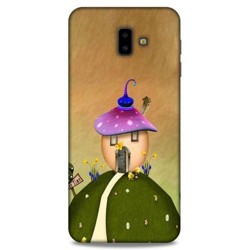 Lopard Samsung Galaxy J6 Plus Uyumlu Kılıf Manipülasyon ☻ (28) Arka Kapak Desenli