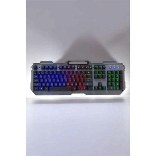 Klavyesi Q Klavye Rgb Işıklı Mouse Hediyeli