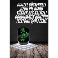 Yeni Nesil Bluetooth Kulaklık Çağrı Cevaplayabilen Dijital Göstergeli Powerbankli