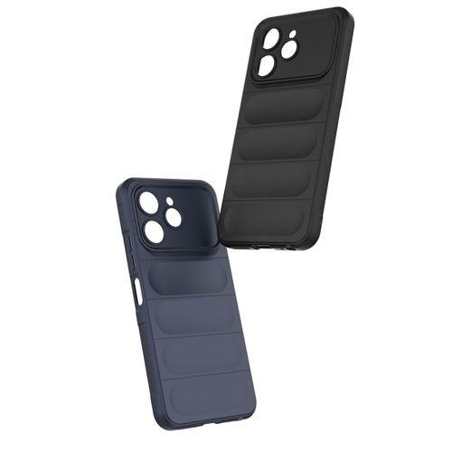 Tecno Spark 40 Kılıf Esnek TPU Oyuklu Arka Yüzey Tasarımlı Zore Etnik Silikon Kapak