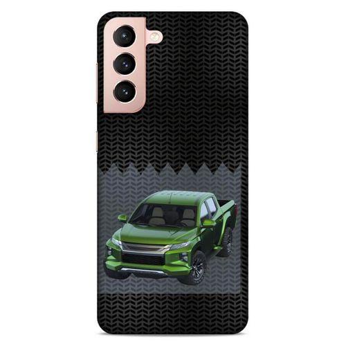 Lopard Samsung Galaxy S21 Uyumlu Kılıf PickUpX (18) Telefon Kılıfları Fosforlu Yeşil