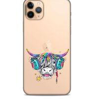Zoologix (8) Apple Iphone 11 Pro Şeffaf Kılıf Silikon Desenli