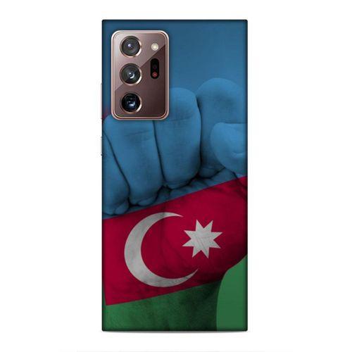 Samsung Galaxy Note 20 Ultra Uyumlu Kılıf Azarbaijan (19) Kılıfları Yumruk Bayrak