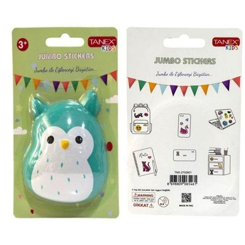 Tanex Jumbo Stickers Sukuşi Baykuş