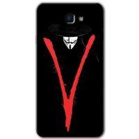 Samsung Galaxy J7 Prime 2 Kılıf HD Desen Baskılı Arka Kapak - V for