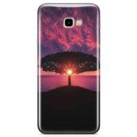 Samsung Galaxy J4 Plus Kılıf Güneşin Batışı Arka Kapak Koruma Desenli Full Koruyucu