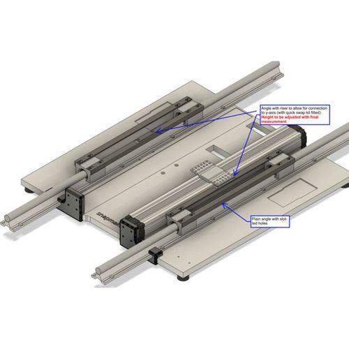 Snapmaker 2 0 A350 Hızlı Değişim Kiti Lineer Ray Modu (Bu ürün Sadece Plastik parçadır - Almadan Önce Soru Sorabilirsiniz)