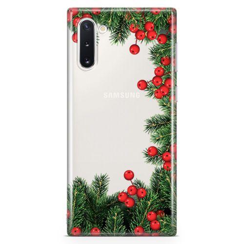 Samsung Galaxy Note 10 Kılıf Göknar Ağacı Arka Kapak Koruma Desenli Full Koruyucu