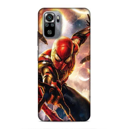 Xiaomi Redmi Note 10S Uyumlu Kılıf BMovie (42) Rugged Armor Kılıf Spider Man