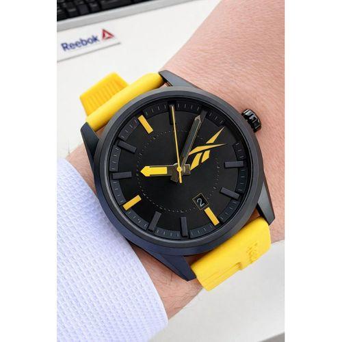 Reebok Silikon Kordon 50 Mt Suya Dayanıklı Spor Kasa 2 Yıl Garantili Erkek Kol Saati RV.BK.G3S