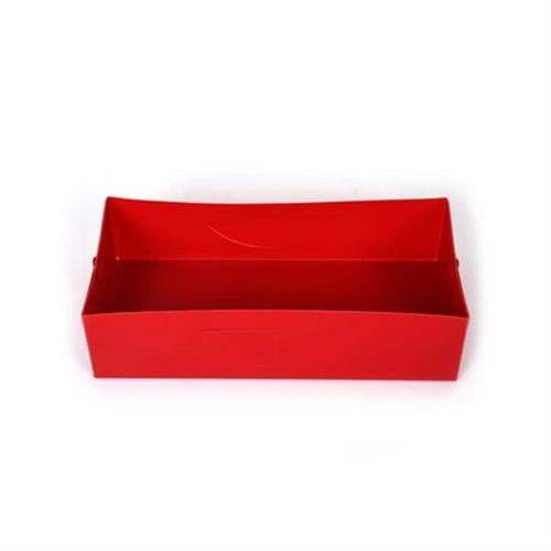 Çekmece İçi Düzenleyici 2 Adet Kutu Kırmızı 30X15X7Cm