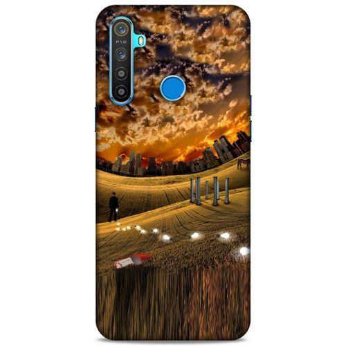 Lopard Oppo Realme 5i Uyumlu Kılıf Manipülasyon ☻ (24) Darbe Emici Kılıf Desenli
