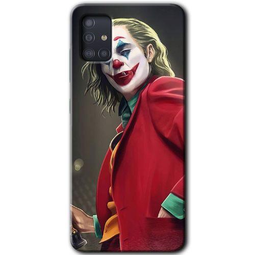 Samsung Galaxy A51 Kılıf Baskılı Kapak - Reel Joker +Tam Kaplayan Mat Seramik