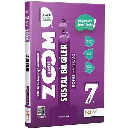 7. Sınıf Sosyal Bilgiler Zoom Soru Bankası Günay Yayınları