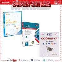 TYT Tarih Coğrafya Matematik Soru Bankası 3 Kitap Set