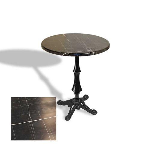 Dockers Çipa 1012 Döküm Ayak Yuvarlak Masa Çap 70cm - (Werzalit, Wermodin ve Allzalit Tabla) - Palazzo