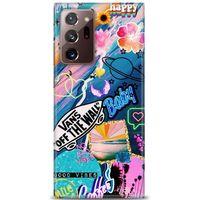 Samsung Galaxy Note 20 Kılıf HD Baskılı Kılıf - Baby + Tam Ekran Koruyucu