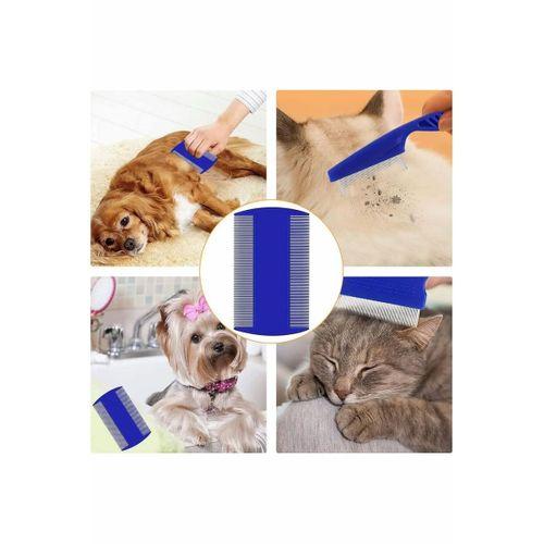 Evcil Hayvan Tarak Seti 4'lü Bit Tarağı Ked Köpek Tüyüne Uygun