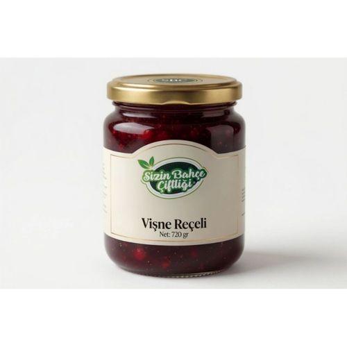 Sizin Bahçe Çiftliği Vişne Reçeli 720 gr.