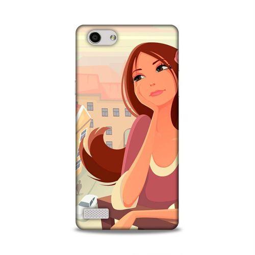 Oppo Rx17 Neo Kılıf Balkonda Hayaller Arka Kapak Silikon Koruma Full Koruyucu