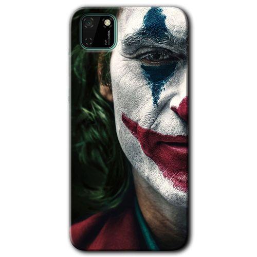 MRCİLETİSİM Huawei Y5P Kılıf HD Desen Baskılı Arka Kapak + Temperli Cam - Joker