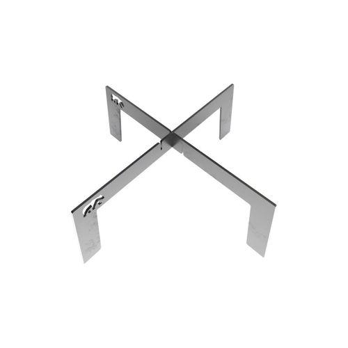 Kamp Ayısı® Bushcraft OX+™: XLarge Katlanır Ateş Üzeri Metal Kamp Izgarası - Su Geçirmez Taşıma Çantalı