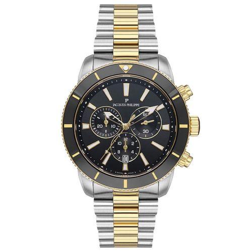 Jacques Philippe JPQGC277318 49 mm Altın Rengi / Metalik Gri Erkek Kol Saati
