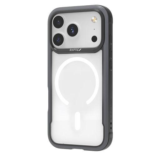 Apple iPhone 17 Pro Max Kılıf M-safe Şarj Özellikli Airbagli Raptic Shield Serisi Şeffaf Arka Yüzey Kapak